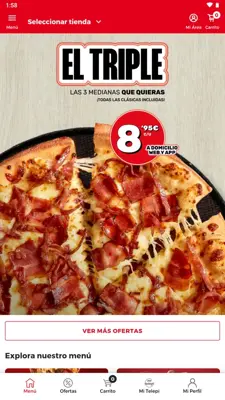 Telepizza android App screenshot 0