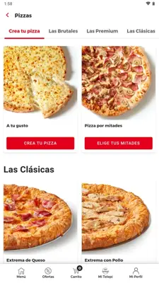 Telepizza android App screenshot 3