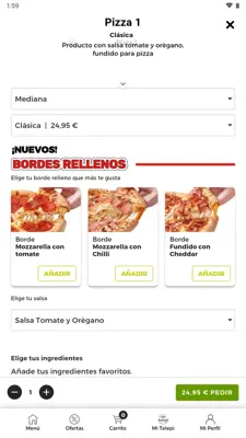 Telepizza android App screenshot 5